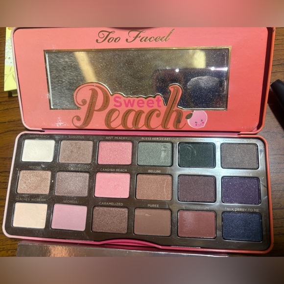 MAKEUP BUNDLE- Too Faced Sweet Peach, Laura, Maybelline, BCB - Picture 3 of 4